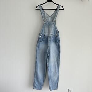Vintage Guess Georges Marciano Denim Overalls Womens 1 XS Bib Carpenter USA Made